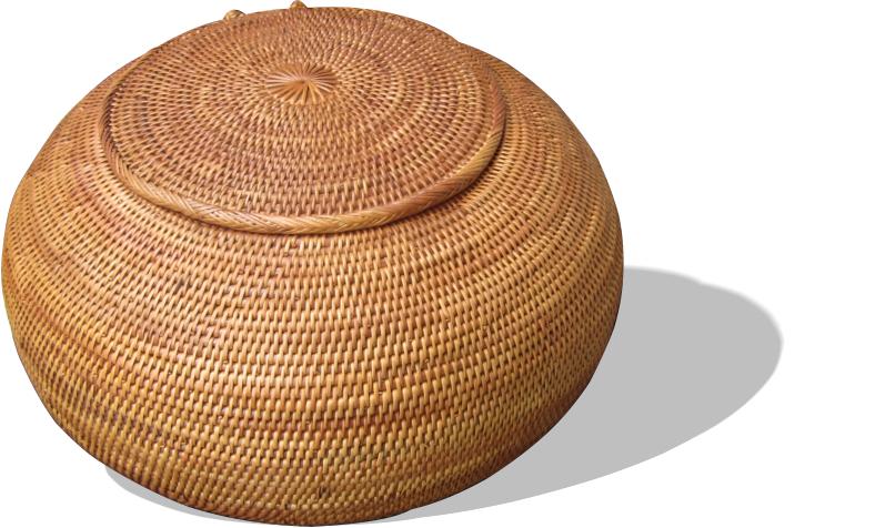 Kugelkorb mit Deckel